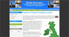 Desktop Screenshot of homestays.co.uk